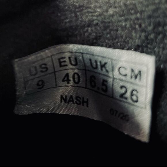 💠 Cougar Nash Leather Lug Sole Combat Lace Up White Boot Size EU 40 US 9 - Picture 4 of 13